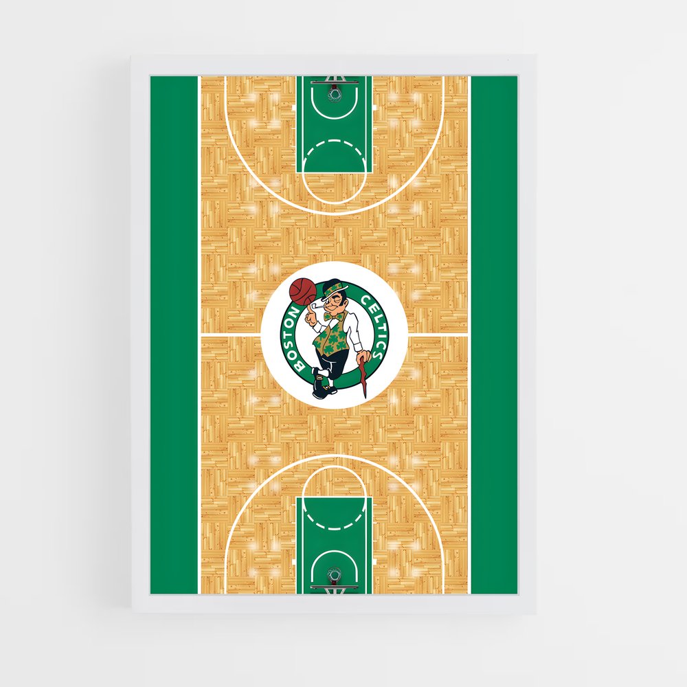 Poster The Celtics Arena – affiche Basketball (vue 3)